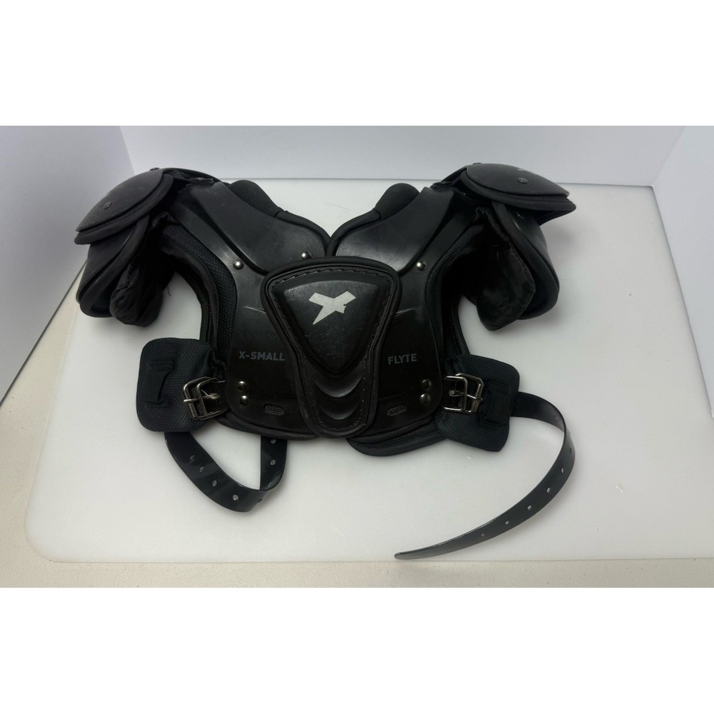 Xenith Flyte Youth Football Shoulder Pads Black Size Extra Small Protective Gear
